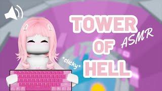 Roblox ASMR  Tower of Hell *CLICKY* Keyboard Sounds