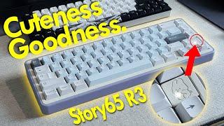 This CUTE keyboard is GOOD?? Story65 R3 review