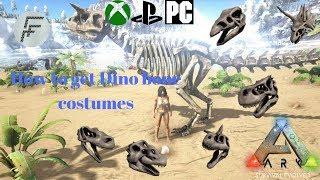 Ark Survival Evolved How to get dino bone skins