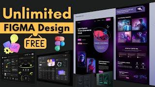 Figma UX Or UI Template  Get Unlimited Free Figma UI Kit For Website Template Free Figma Templates