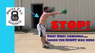 FIX Your KETTLEBELL SWING FORM  Five Tips to Prevent Injury