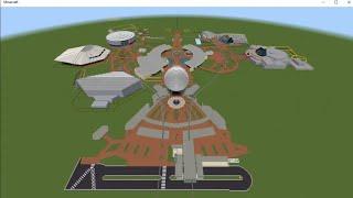 The EPCOT Center Ultimate Tribute  Minecraft Recreation  Part 1 Construction Begins