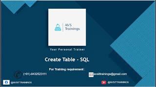 How to Create table in Oracle 12c