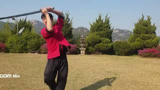 Chinese kong-fu Two-handed sword双手剑