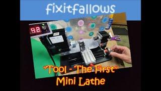 TOOL THE FIRST - Mini lathe TZ20002MG with PWM motor governor  speed control . IT TURNS STEEL 