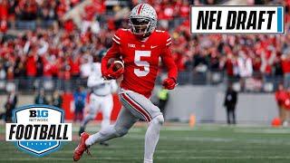 Highlights Ohio State Wide Receiver Garrett Wilson  Big Ten Football in the 2022 NFL Draft