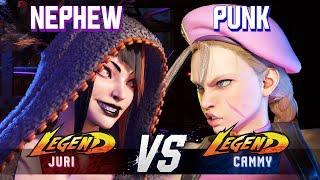 SF6 ▰ NEPHEW Juri vs PUNK Cammy ▰ High Level Gameplay