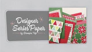 Designer Series Paper by Stampin Up