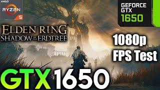 GTX 1650 Elden Ring Shadow of the Erdtree 1080p Benchmarks