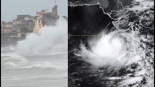 Cyclone Vayu  Over 1 lakh evacuated ahead of cyclones landfall in Gujarat