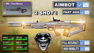 NEW 2 SHOT  EM2  Gunsmith its TAKING OVER COD Mobile in Season 7 NEW LOADOUT