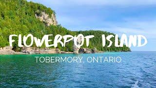 Flowerpot Island  Tobermory ON Canada