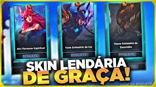 VEJA COMO PEGAR SUA SKIN LENDÁRIA DE GRAÇA NO WILD RIFT