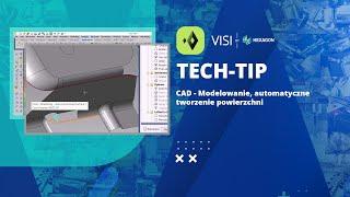 VISI  Modelowanie automatyczne tworzenie powierzchni - Tutorial