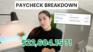 REAL ESTATE AGENT PAYCHECK BREAKDOWN  payday routine & march budget with me