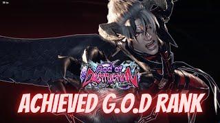 Tekken 8  DevilJin God Of Destruction Rank Achieved