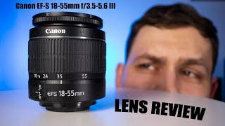 Canon EF-S 18-55mm f3.5-5.6 III Lens Review