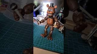 Freddy Bonnie and Foxy transformation to withered animatronics #fivenightsatfreddys #fnaf #diy