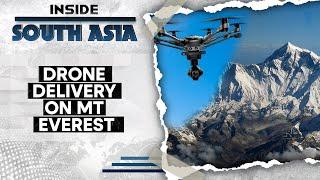 Nepal Drone delivery tests on Mount Everest  Inside South Asia  World News  WION