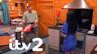 Ashleigh Gives Stuart His Welcoming Gift  The Cabins Preview  ITV2