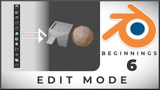 What is Edit Mode in Blender - Tutorial 6 BLENDER BEGINNINGS
