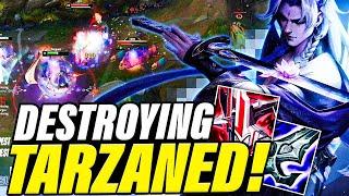 Destroying the King of the Jungle TARZANED No one can stop my Yone