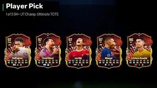 CRAZY RANK 1 ULTIMATE TOTS FUT CHAMPIONS REWARDS