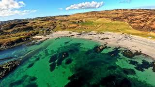 Isle of Mull Uisken Beach FPV