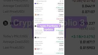 3000$ Live Portfolio Update 3  #shorts #altcoins #100x #btc