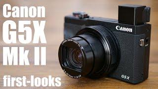 Canon G5X II HANDS-ON first looks review