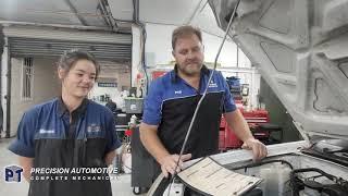 Women in the Trade our apprentices first timing chain. Holden Rodeo V6 Timing Chain