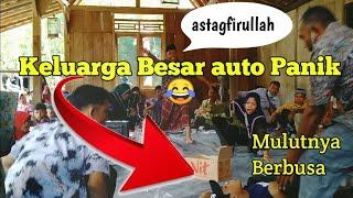 PRANK MUROH mulut berbusa KELUARGA BESAR AUTO PANIK 