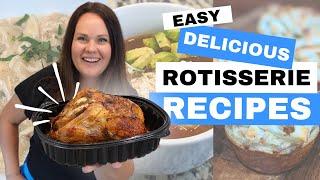 3 EASY and Delicious ROTISSERIE CHICKEN Recipes You Need to Try