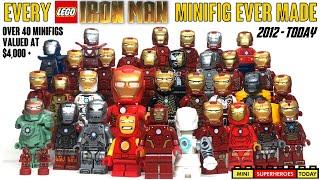 EVERY LEGO Iron Man Minifig EVER MADE 2012 - Present Comparison