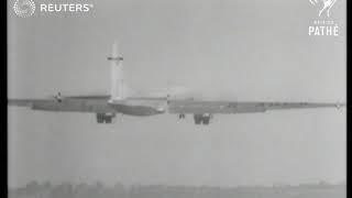 The inaugural flight of the Brabazon airplane 1949