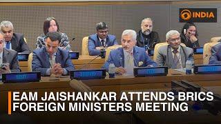 External Affairs Minister S Jaishankar attends BRICS Foriegn Minister meeting  DD India News Hour