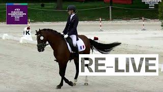 RE-LIVE  Dressage Indiv. Final Freestyle  FEI European Championships for Ponies 2019