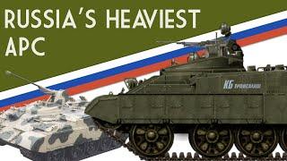 Russias Heaviest APC  BTR-T Modern Russian T-55 Based APC