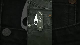 #shorts ↔️ diy pocket clip  wire clip for spyderco & other pocketknives