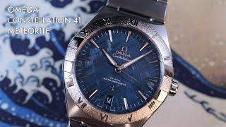 NEW - Omega Constellation 41 Blue Meteorite