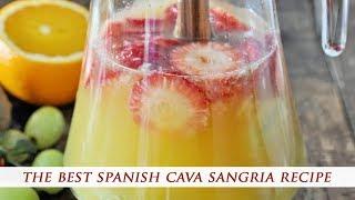 SPANISH CAVA SANGRIA RECIPE  The Ultimate Sparkling Wine Cocktail