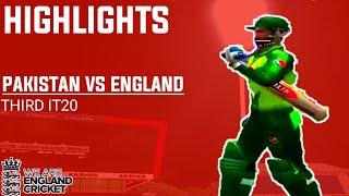 Pakistan vs England 3rd T20 Highlights  HD Studioz IC20 Gameplay