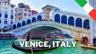 Venice Italy Tour - Vaporetto WaterBus - 4K