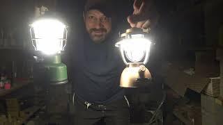 Rechargeable LED Camping Lantern 2500 lumens - Very nice