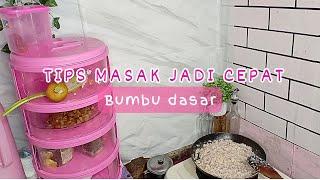 TIPS MASAK JADI LEBIH CEPAT ⁉️ BUMBU DASAR