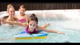 Can children use inflatable hot tubs?