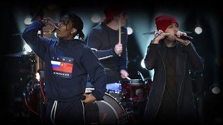 twenty one pilots & A$AP Rocky VMAs Performance 2015 HD