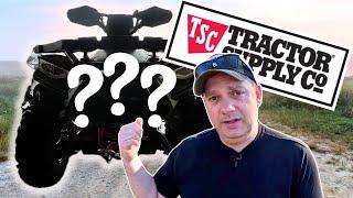 TRACTOR SUPPLY HAS A NEW ATV AND I HAVE THE FIRST ONE