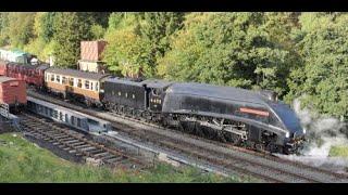 Sir Nigel Gresley at the 2022 North Yorkshire Moors Railway Annual Steam Gala