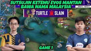 EVOS IDN VS KING EMPIRE MY - SUTSUJIN KETEMU MNTAN TIM INI YANG TERJADI GAME 1